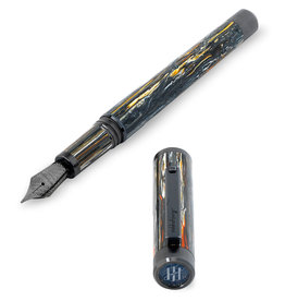 Montegrappa Montegrappa Zero Meteor Shower Ultra-Black Fountain Pen