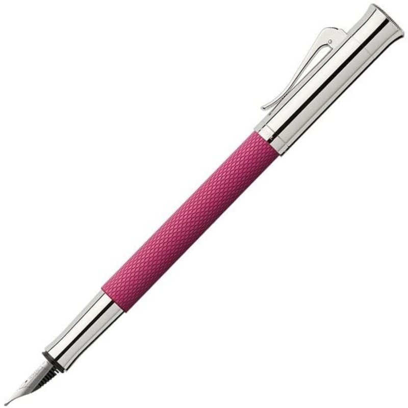Faber-Castell Graf von Faber-Castell Guilloche Electric Pink Fountain Pen