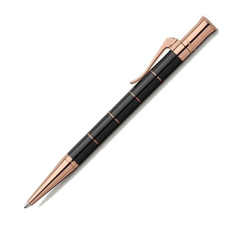 Graf von FaberCastell Classic Anello Black with Rose Gold Trim
