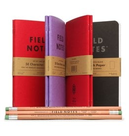 Field Notes Field Notes Adventure Set (2 Character Journals, 1 Game Master, 1 Pitch Black Large Dot, 1 Pencil Pack)