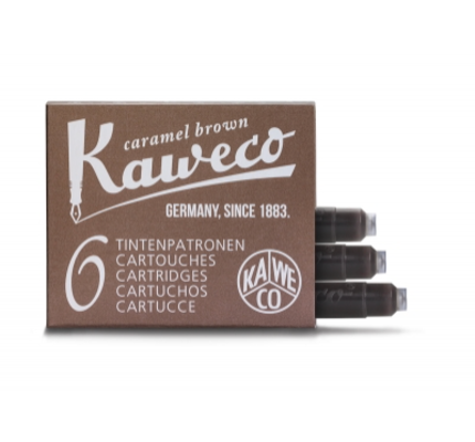 Kaweco Kaweco Ink Cartridges Caramel Brown