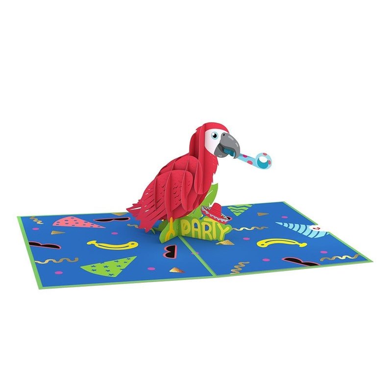 Lovepop Party Parrot Greeting Card - Dromgoole's Fine ...