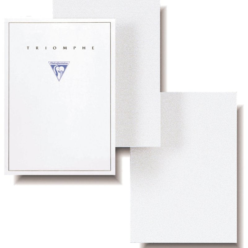 Clairefontaine Clairefontaine Triomphe Small Stationery Tablet Blank (50 Sheets)
