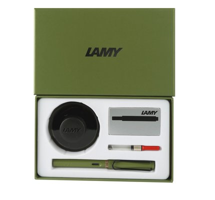 Lamy Lamy Special Edition Savannah Green Fountain Pen Gift Set