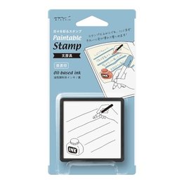 Madori Paintable Stamp- Stationery