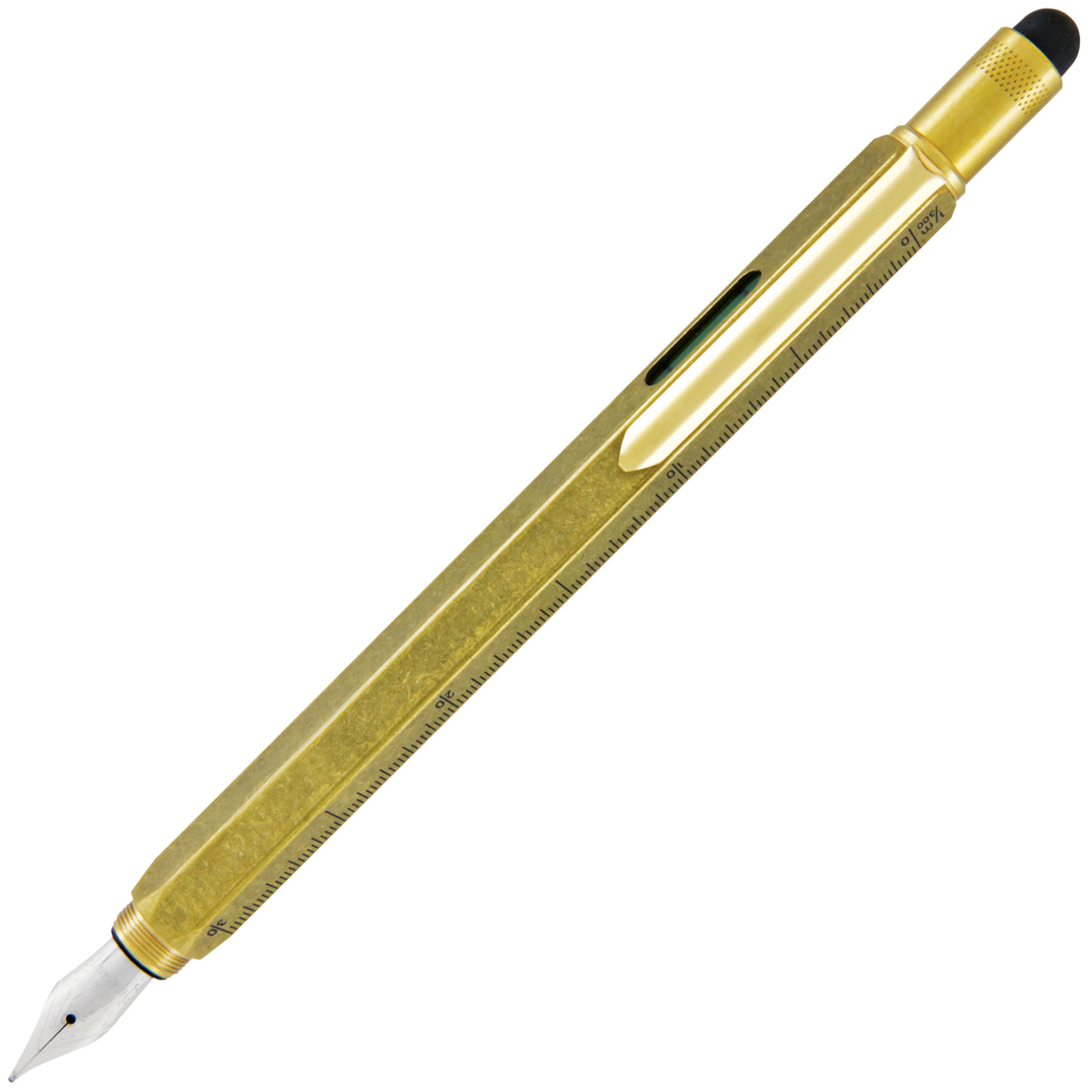 Monteverde One Touch Stylus Tool Pen Brass Monteverde One Touch Stylus Tool Pen Brass
