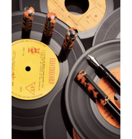 Tibaldi Perfecta LP Vinyl Orange Fountain Pen