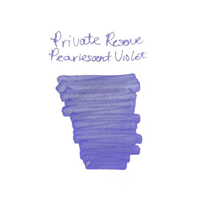 Private Reserve Private Reserve Pearlescent Violet-Silver Bottled Ink - 60ml