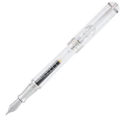 Pineider Pineider Avatar UR Demo Fountain Pen - Clear with Steel Nib