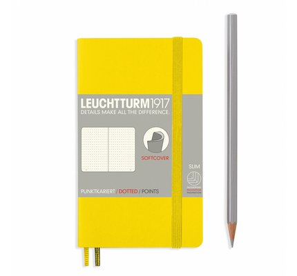 Leuchtturm1917 Leuchtturm1917 Pocket (A6) Softcover Notebook - Lemon