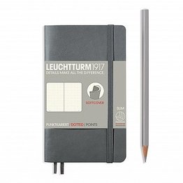 Leuchtturm1917 Leuchtturm1917 Pocket (A6) Softcover Notebook - Anthracite