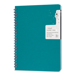 Colorverse Colorverse Nebula Casual A5 Notebook - Turquoise