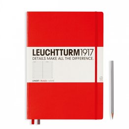 Leuchtturm1917 Leuchtturm1917 Master Classic (A4+) Hardcover Notebook -  Red