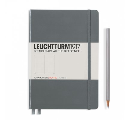 Leuchtturm1917 Leuchtturm1917 Medium (A5) Hardcover Notebook - Anthracite