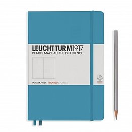 Leuchtturm1917 Leuchtturm1917 Medium (A5) Hardcover Notebook - Nordic Blue