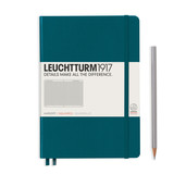 Leuchtturm1917 Leuchtturm1917 Medium (A5) Hardcover Notebook - Pacific Green