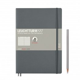 Leuchtturm1917 Leuchtturm1917 Composition (B5) Softcover Notebook - Anthracite