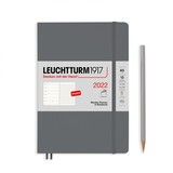 Leuchtturm1917 Leuchtturm1917 2022 Medium (A5) Softcover Weekly Planner and Notebook with Extra Booklet