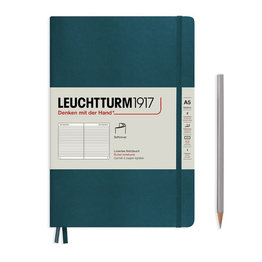 Leuchtturm1917 Leuchtturm1917 Medium (A5) Softcover Notebook - Pacific Green