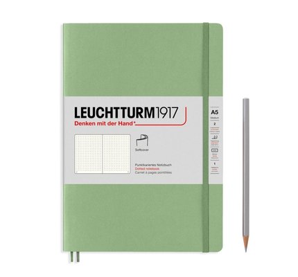 Leuchtturm1917 Leuchtturm1917 Medium (A5) Softcover Notebook - Sage