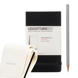Leuchtturm1917 Leuchtturm1917 Pocket (A6) Hardcover Notepad - Black