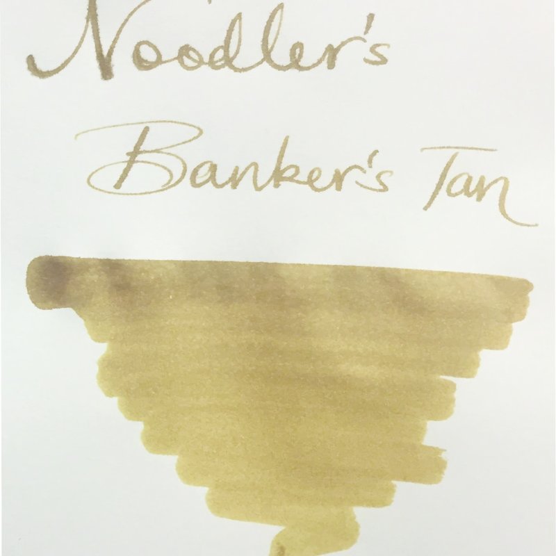 Noodler's Dromgooles's Exclusive Noodler's Bankers Tan