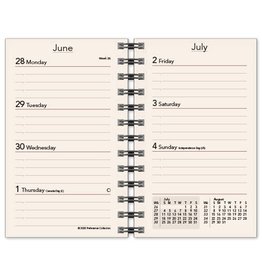 Scully Scully 2022 Spiral Mini Weekly Calendar (2 3/8 X 4 1/2) Refill