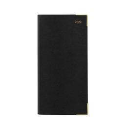 Week to View Leather Look Tactile Letts 2021 Diary Croc A6 Bookmark 4 Colours 