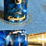 Esterbrook Esterbrook Estie Oversized Fountain Pen - Nouveau Bleu with Gold Trim