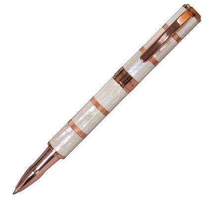 Monteverde Monteverde Limited Edition Regatta Rollerball - Mother of Pearl With Rosegold Trim