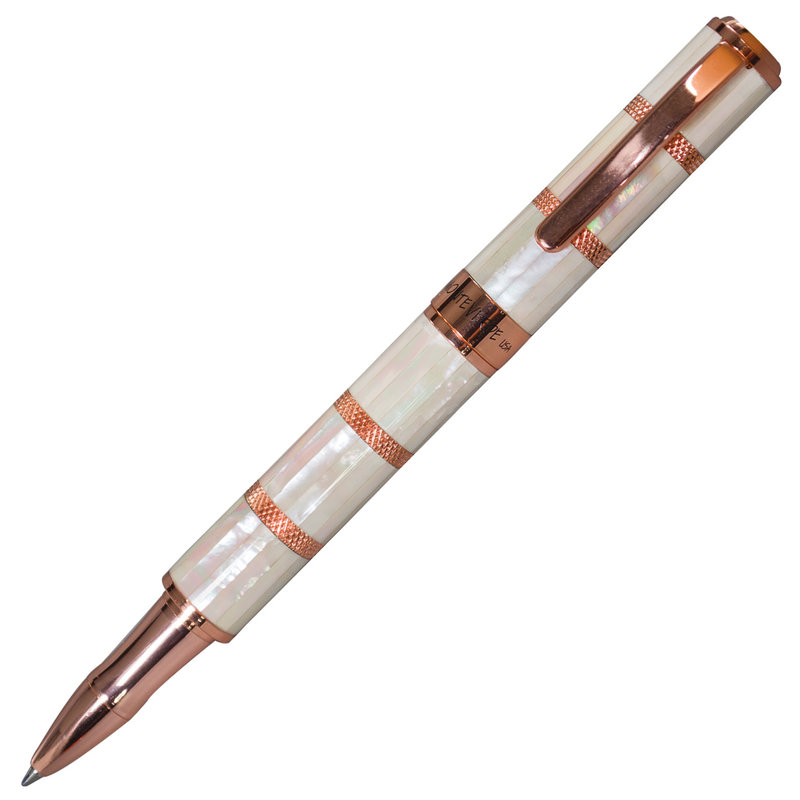 Monteverde Monteverde Limited Edition Regatta Rollerball - Mother of Pearl With Rosegold Trim