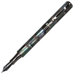 Monteverde Monteverde Limited Edition Regatta Fountain Pen - Black Mother of Pearl with Gunmetal Trim