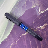 Conklin Conklin Carbon Fiber Stealth Word Gauge Fountain Pen - Blue