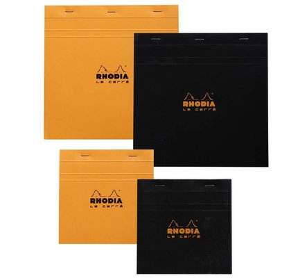 Rhodia Rhodia #21 Le Carre Square Top Staplebound Notepad 8 1/4 X 8 1/4
