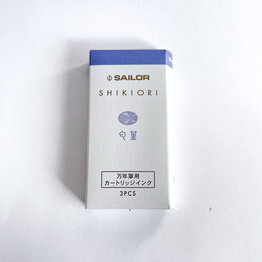 Sailor Sailor Shikiori Four Seasons Ink Cartridges (Set of 3) -  Nioi-sumire (Sweet Violet)