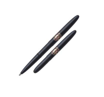Fisher Fisher 400BAR US Army Bullet Space Pen - Matte Black with Army Insignia Logo