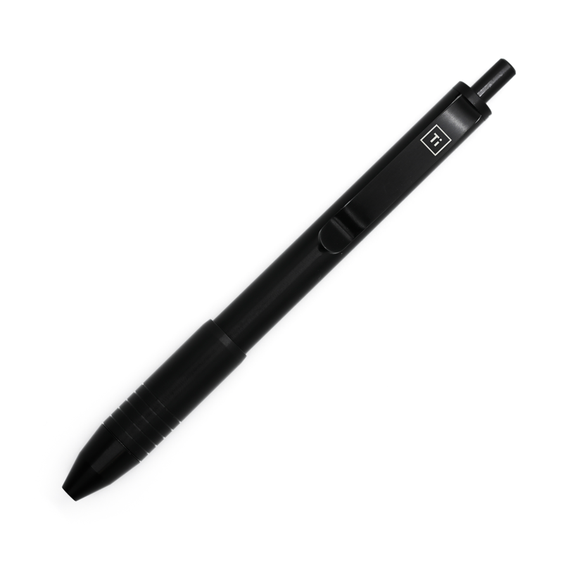 Big Idea Design Big Idea Design Ti Click EDC Pen -  Midnight Black