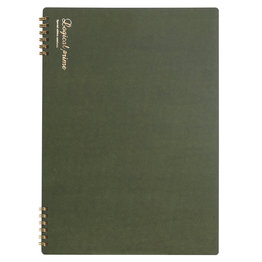 Nakabayashi Nakabayashi Logical Prime 7mm W Ring Green Notebook -
