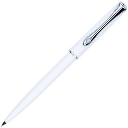 Diplomat Diplomat Traveller 0.5mm Mechanical Pencil - Snowwhite with Silver Trim