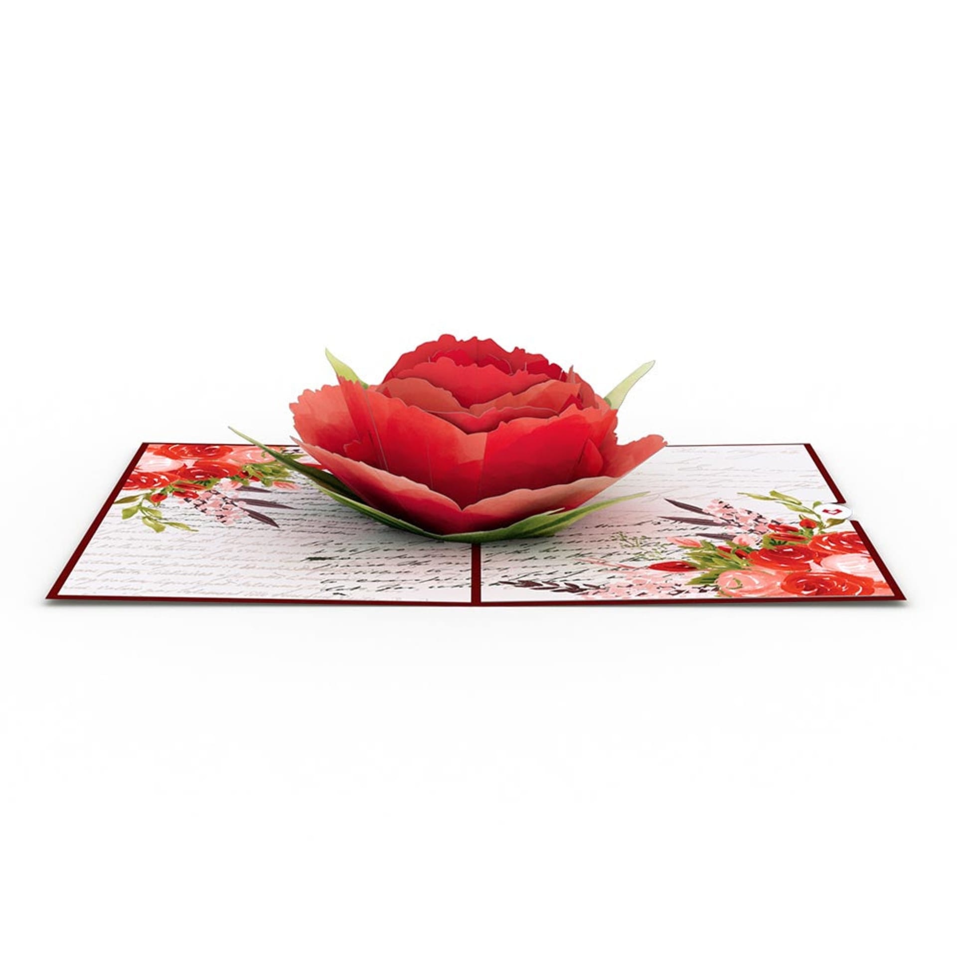 Lovepop Pop-Up Card - Love Rose Bloom - Dromgoole's Fine Writing Instruments