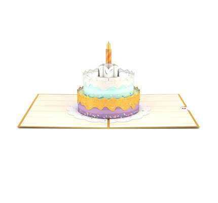 Lovepop Lovepop Pop-Up Card - Happy Birthday Cake