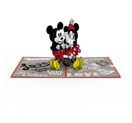 Lovepop Lovepop Pop-Up Card - Disney's Mickey and Minnie in Love