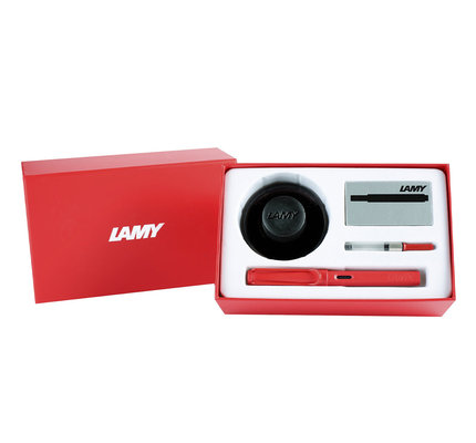 Lamy Lamy Special Edition Safari Fountain Pen Set -  Strawberry