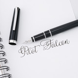 Pilot Pilot Metal Falcon Fountain Pen - Black