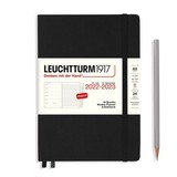 Leuchtturm1917 Leuchtturm1917 2023 18 Months Hardcover A5 Medium Weekly Planner and Notebook with Extra Booklet -