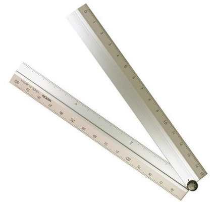 Midori Aluminum Multi Ruler 30cm -