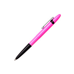Fisher Fisher 400PKB-BCL Pink Bullet Space Pen with Matte Black Finger Grip and Clip