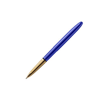 Fisher Fisher 400BB-GFG Blue Moon Bullet Space Pen with Gold Colored Finger Grip