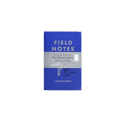Field Notes Field Notes Notebook - Great Lakes (5-pack)
