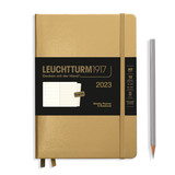 Leuchtturm1917 Leuchtturm1917 2023 Medium A5 Hardcover Weekly Planner and Notebook -